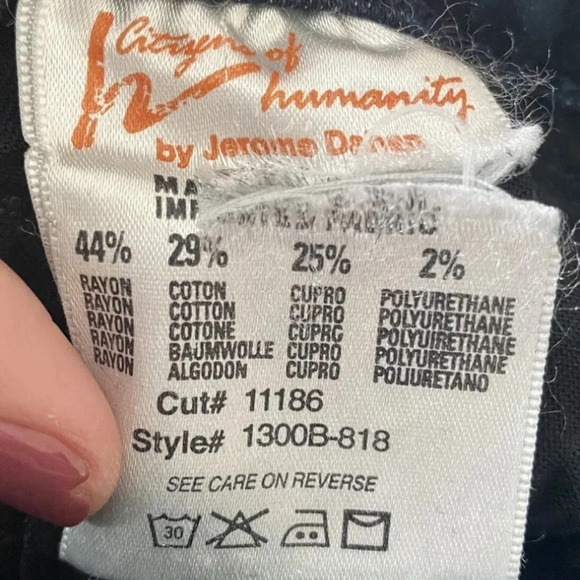 Citizens of Humanity Women's Avedon Slick Skinny Leg Jeans Size 26 - Picture 5 of 7